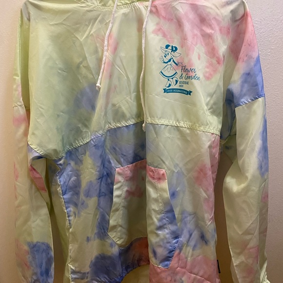Walt Disney World Epcot Flower and Garden Minnie Mouse Windbreaker XS - Picture 4 of 6